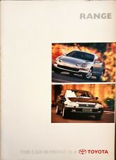 Toyota Range Brochure 1995
