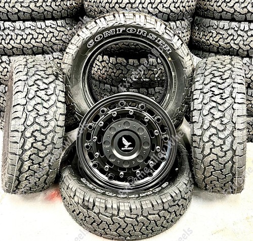 Black at1 alloy wheels - 17",