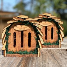 Butterfly Bug House Houses Habitat Garden Hotel (Set of 2)