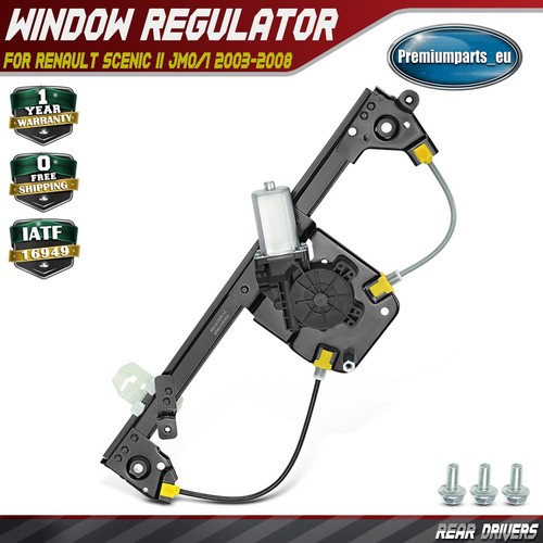 Window regulator rear drivers - regulator,