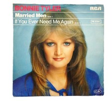 Bonnie Tyler Married Men - 1979 7" Vinyl Single Picture Sleeve RCA PB 5164