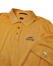 Tiger Woods Shirt Size XL Men Ribbed Golf Polo Red Tail Resorts Authentic PGA