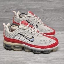 Nike Air Vapormax 360 Mens 8.5 UK Vast Grey White Particle University Red