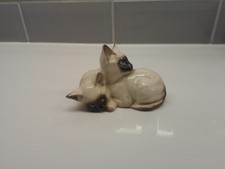 vintage Royal Doulton Siamese Cats 1960s