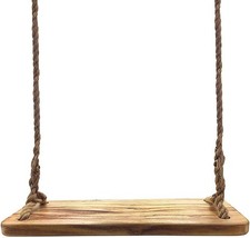 Aoneky Garden Tree Swing Seat – 23" x 7" Large Waterproof Wooden Porch Rustic