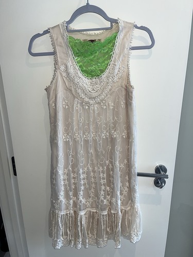 Vintage style cream boho lace - vintage,