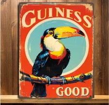 Guinness vintage metal sign - guinness,