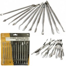 12pce Stainless Steel Wax