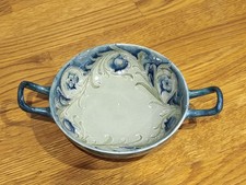 A Superb, Early Wm Moorcroft Florian Twin Handled Bowl. Incredibly Rare Marks!