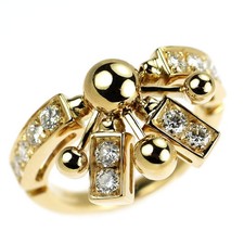 Bulgari K18YG Diamond Ring