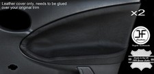 BLACK STITCH 2X FRONT DOOR