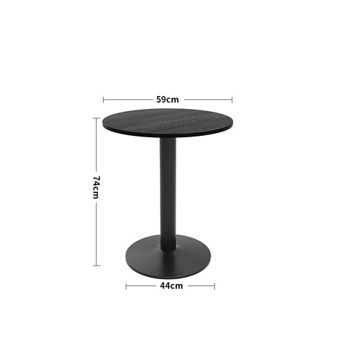 Pedestal dining coffee table - pedestal,