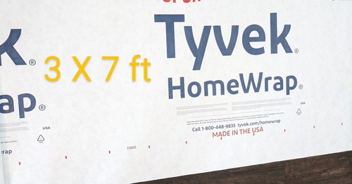 Tyvek homewrap ground - tyvek,