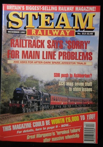 Steam railway 212 december - steam, #212