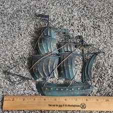 Metal Wall Hanging Decor  Ship
