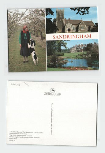 Vintage postcard sandringham - postcard,