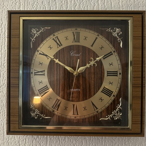 Vintage coral wood effect - wood, wall