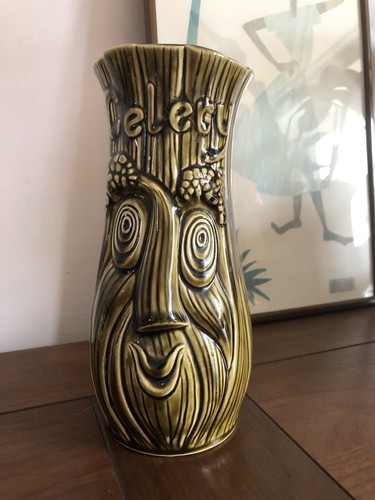 Sadler green man celery vase - green,
