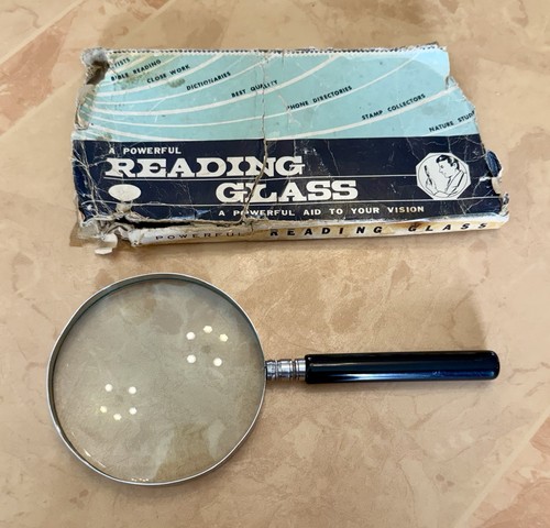 Vintage powerful reading - “a,
