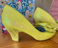 Irregular choice lime yellow