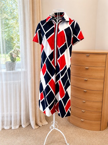 Vintage 1970s union jack dress - jack,