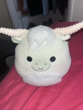Squishmallows Iver the Highland Cow 7.5” Plush Soft Toy – BNWOT – Rare!