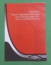 Mobile G Downloadable (Not Any More) Games And Ringtones 4 Mobile Phone Booklet