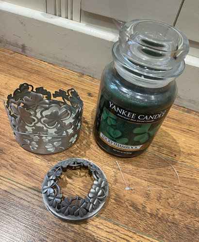 Yankee candle lucky shamrock - candle,