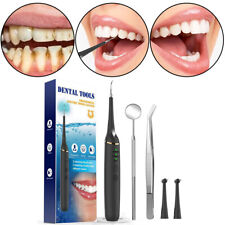 Electric Sonic Dental Scaler Tartar Plaque Calculus Teeth Stains Cleaner Remover