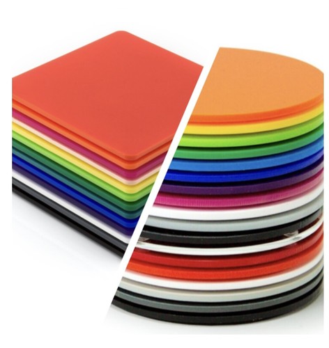 Acrylic coasters square - acrylic, or