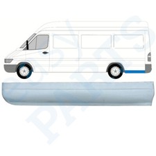 MERCEDES SPRINTER VW LT 1995-2006 LWB REPAIR PANEL LOW / LEFT LH
