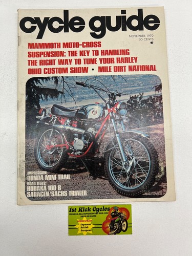 Cycle guide magazine november - cycle,