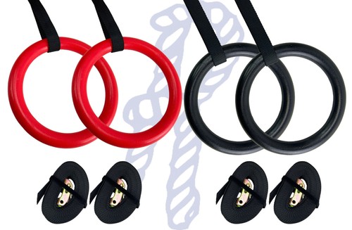 Plastic gymnastic rings with - gymnastic,