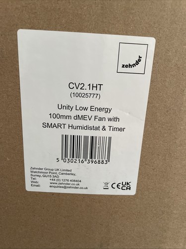 Zehnder greenwood cv2 unity - greenwood,