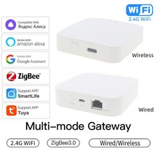 Tuya Smart Gateway Hub,Zigbee 3.0 & Bluetooth Mesh Multi-Mode Hub for Smart Home