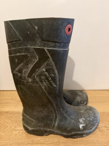 Dunlop purofort safety wellies - safety,