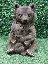 Bear With Baby 25cm X 17cm X