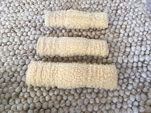 Faux sheepskin green guard - sheepskin,