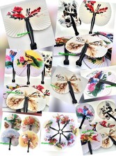 Hand Fan Portable Folding Hand Fans Decoration Wedding Summer Paper Handheld Fan
