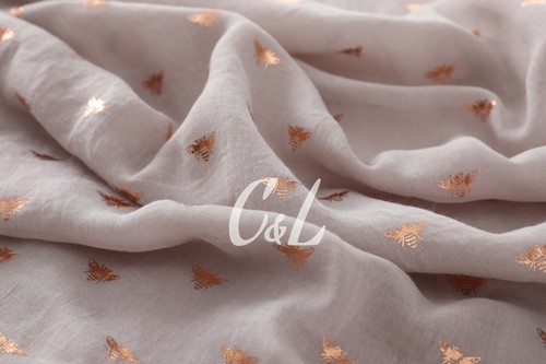 Cute mini bee rose gold - cute, foil