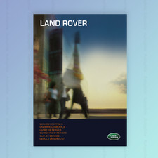Land Rover Service History book Blank
