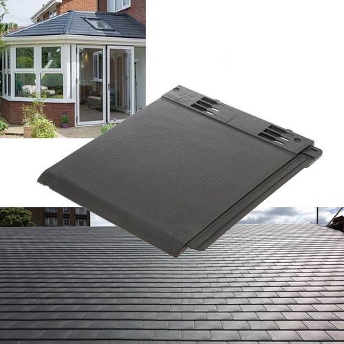Plastic roof slate tiles - plastic,