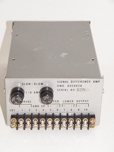 Signal difference amp - signal, amp,