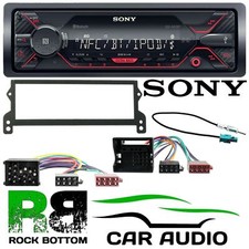 BMW Mini 2001-06 SONY Bluetooth Mechless USB AUX iPhone Car Stereo & Fascia Kit