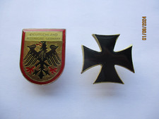 GERMAN EAGLE ENAMEL IRON CROSS WAR STAR MEDAL MILITARY ARMY BIKER LOT PIN BADGES