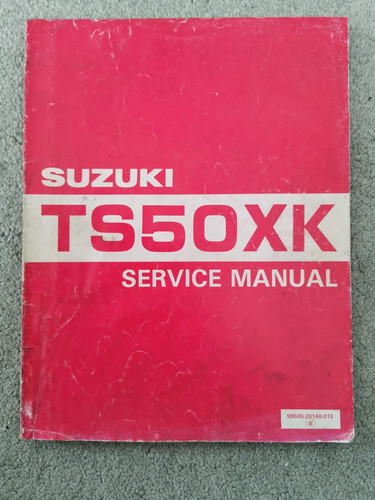 Suzuki ts50xk service manual - ts50xk,