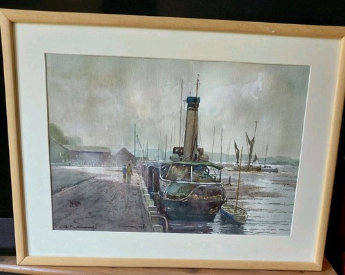 Keith burtonshaw signed large - signed,