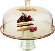 Large Cake Stand with Dome Lid