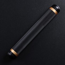 Aluminum cigar tube case - aluminum,