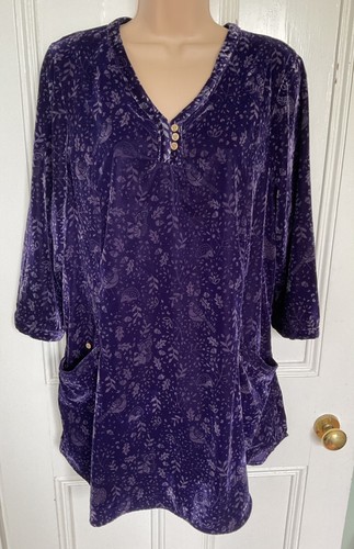 Mantaray purple velvet - purple,